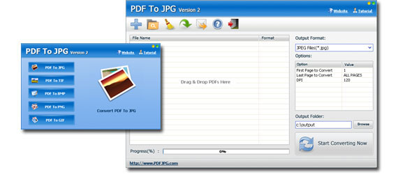 run PDF To JPG